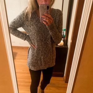 Loft knitted blue sweater